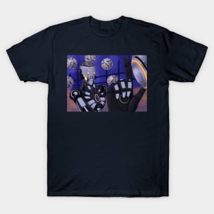 Spooky Robot Uncle T-Shirt